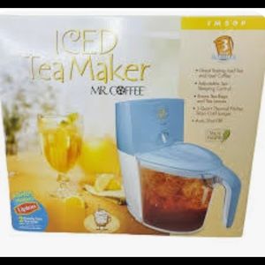 Mr. Coffee Iced Tea Pot Maker TM50P 3 Quart Thermal Pitcher NEW